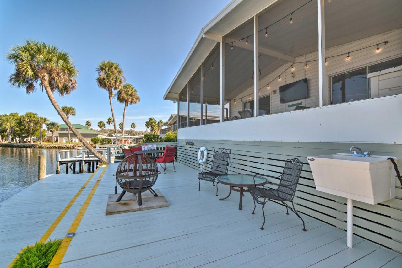 Retreat On The River With Boat Dock, Porch, And Grill! Homosassa Extérieur photo